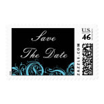 Tiffany Blue Save the Date Stamp