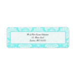 Tiffany Damask Customizable Address Labels