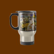 Tiffany in his Garden by Joaquin Sorolla mugs