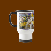Tiffany in his Garden by Joaquin Sorolla mugs