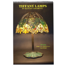 TIFFANY LAMPS CALENDAR