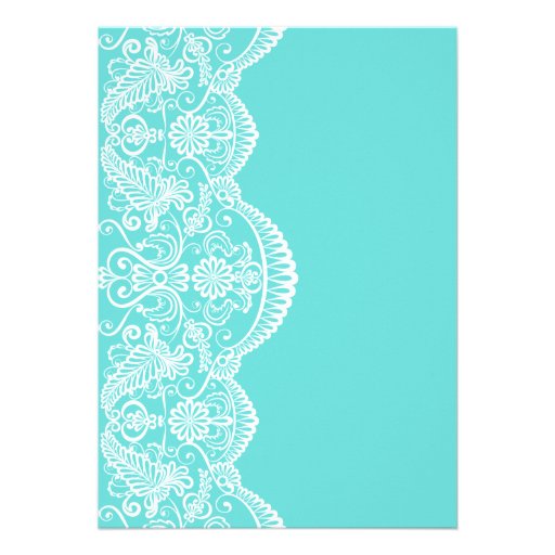Tiffany Moroccan Lace Sweet Sixteen Invitation