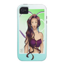 Tiffany Portrait sketch Iphone 4 Case For The iPhone 4
