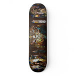TIFFANY STAINED GLASS -EDUCATION- SKATEBOARD