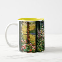 Tiffany Stained Glass Garden Mug