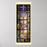 Tiffany Stained Glass Vines Print