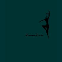 Tiffany Tiptoes Diva Dancer Line-art by B.B.B. t-shirts