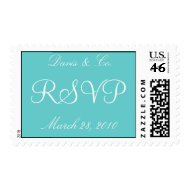 TiffanyBlueRSVP stamp