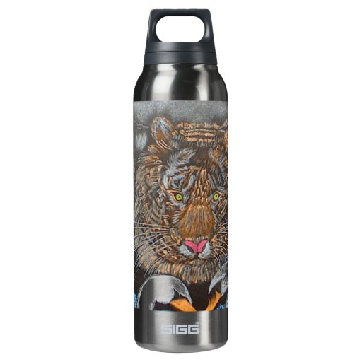 Tiger 16 Oz Insulated SIGG Thermos Water Bottle Zazzle