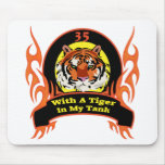 Tiger 35th Birthday Gifts Mousepads