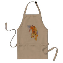 Tiger Abstact Apron