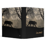 Tiger and Deer Vinyl Binders