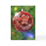 Tiger and Mousedeer bulb Greeting Card