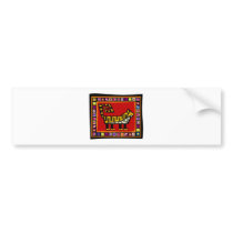 Tiger Art Bumper Stickers