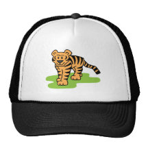 Tiger Art Mesh Hats
