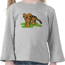 Tiger Art Tee Shirts