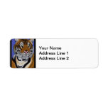 Tiger Avery Return Address Label