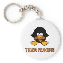 Tiger Baby Penguin Key Chain