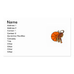 Tiger Basketball T-shirts and Gifts Business Cards