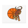 Tiger Basketball T-shirts and Gifts Postcards
