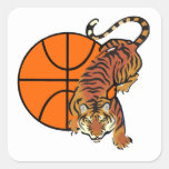 Tiger Basketball T-shirts and Gifts Sticker