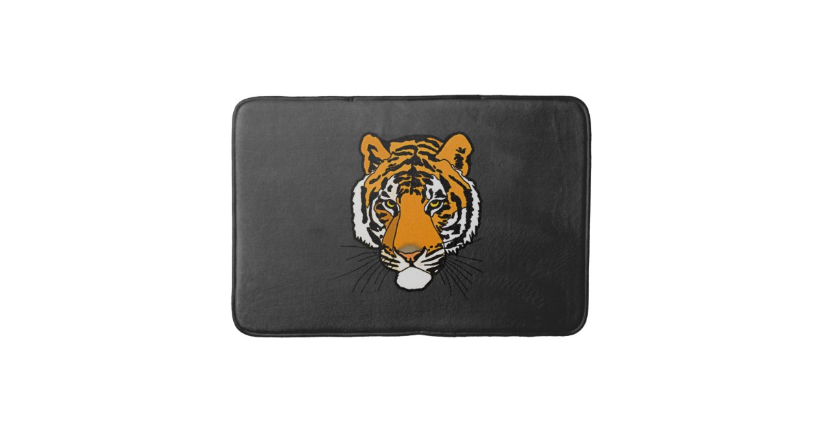 Tiger Bath Mat Zazzle