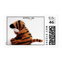 Tiger Bear Missing You postage by eyesparkle Tiger Bear Missing You postage