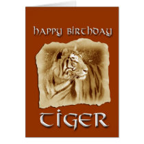 Tiger Birthday! cards by avisnoelledesigns Tiger Birthday! cards