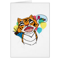 Tiger Birthday cards