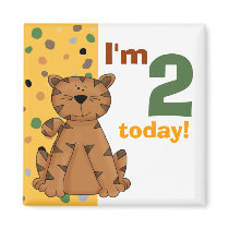 Tiger • Birthday Magnet