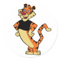 Tiger - Black Mascot Sticker by adrianropp Tiger - Black Mascot Sticker