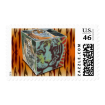 TIGER BLOCK / CUBE GIFTS postage