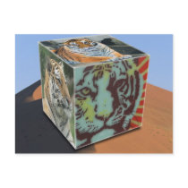 TIGER BLOCK / CUBE GIFTS postcards