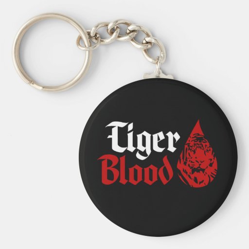 Tiger Blood $6.95 Collectible Art Key Chain