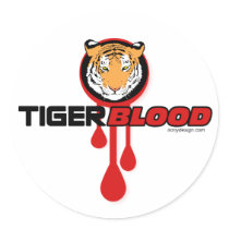 Tiger Blood stickers