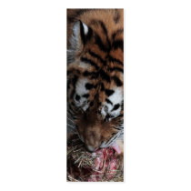 Tiger Bookmark Business Cards
