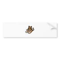 Tiger bumper stickers