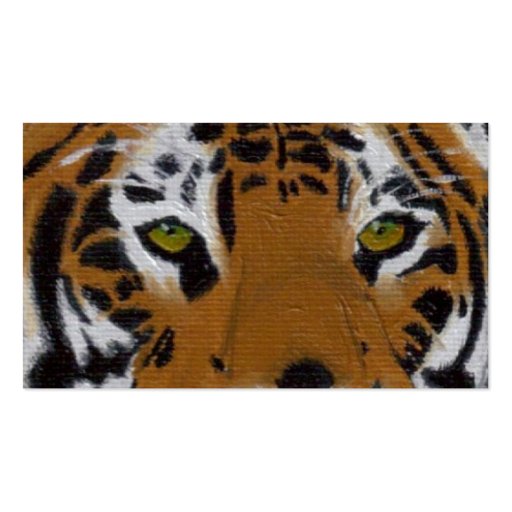 Tiger Business Card (back side)