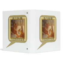 Tiger Call out - Happy New Year Vinyl Binders