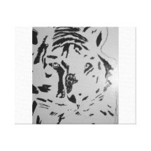 Tiger canvas gallery wrapped canvas