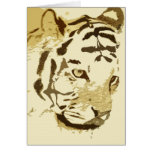Tiger Greeting Card