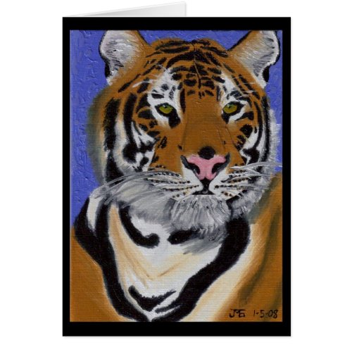 Tiger Card card