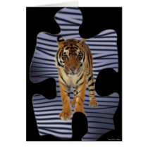 Tiger Card by BuddhanGreetingCards Tiger Card