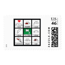 Tiger Cat postage