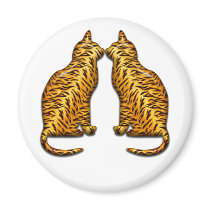 Tiger Cats Magnet