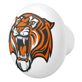 Tiger Ceramic Drawer Knob - SRF Ceramic Knob