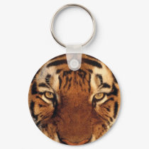 Tiger Closeup and Personal keychains by clarachandler Tiger Closeup and Personal keychains