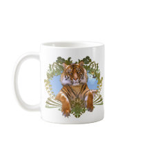 Tiger Crest Endangered Species mugs
