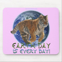Tiger Cub, Earth Day Wildlife Protection Mousepad mousepads