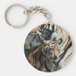 Tiger cub keychain
